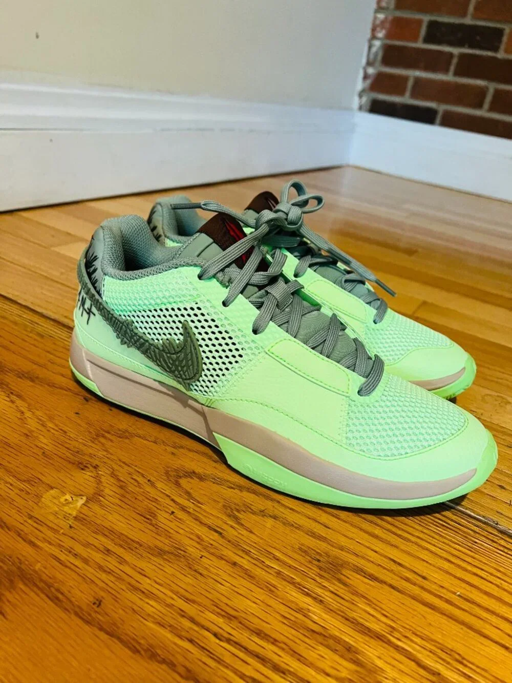 New Nike Ja 1 NRG Halloween Zombie Nightmare Size 8 FD6565-300